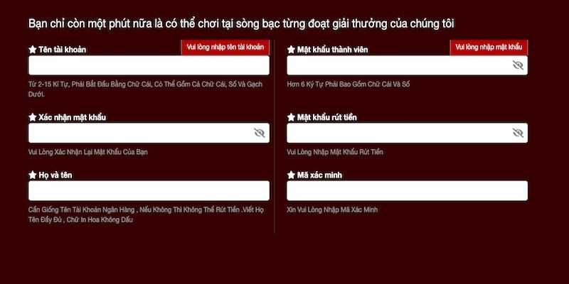 Hướng dẫn 33WIN về quy trình tạo tài khoản